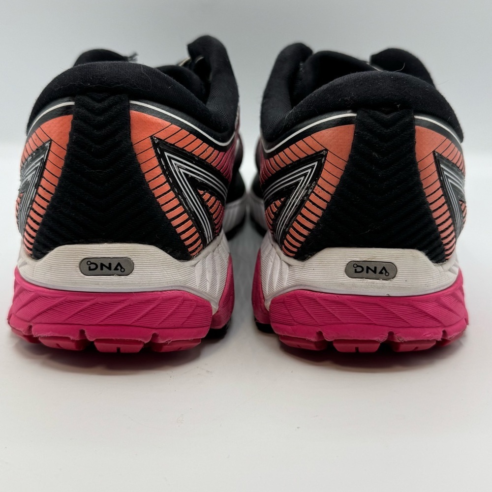 Brooks Women's Ghost 10 Athletic Shoes - Black and Pink 1202461D067 Wide US 9.5 - Picture 6 of 9
